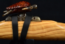 Olive, Wild Olive Native American Flute, Minor, Mid F#-4, #F10F